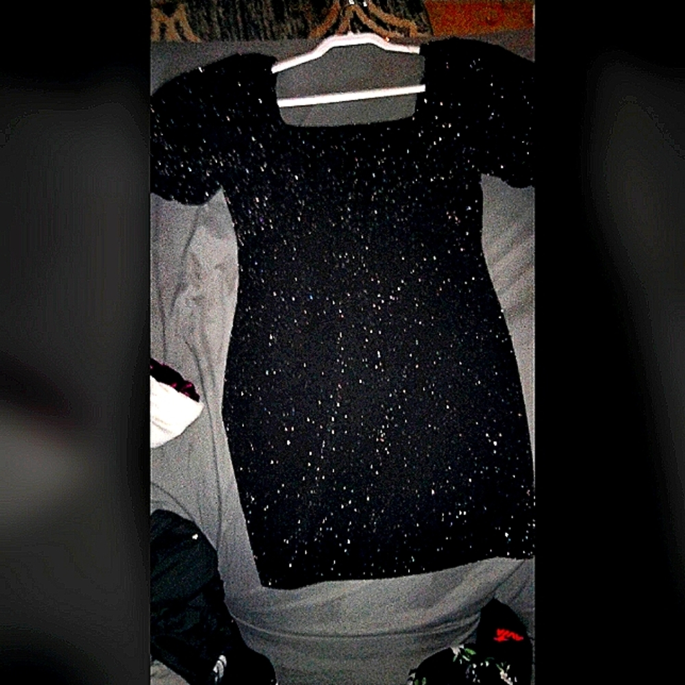 Ohpelia Rose size L black dress